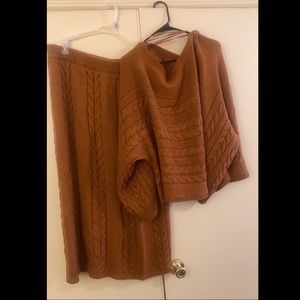 Two piece sweater set
